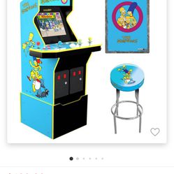Simpsons Arcade 1up Brand New