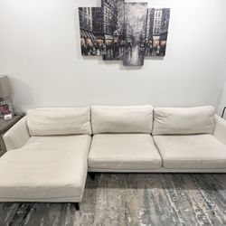 Beige Sectional Sofa
