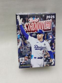 2025 Topps Stadium Club Baseball Blaster Box Factory Sealed