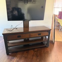 Entertainment center & TV