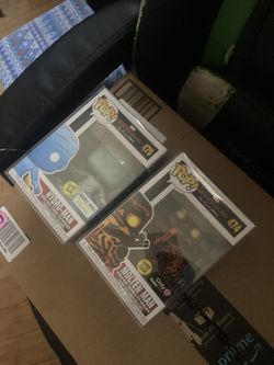 Molten Man And Hydro Man Funkos