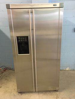 GE Monogram Stainless Counter Depth Refrigerator