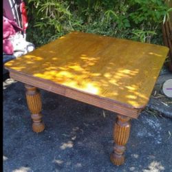 Solid Oak Dining Table 