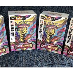 Pokemon Trading Card Game - Sword & Shield: Lost Origin Build & Battle Boxes Lot