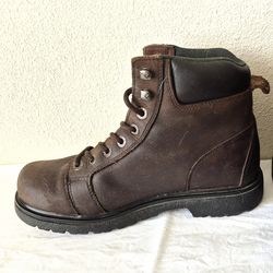 Mens Wolverine Work Boots Oil Resistant - 8 1/2 M
