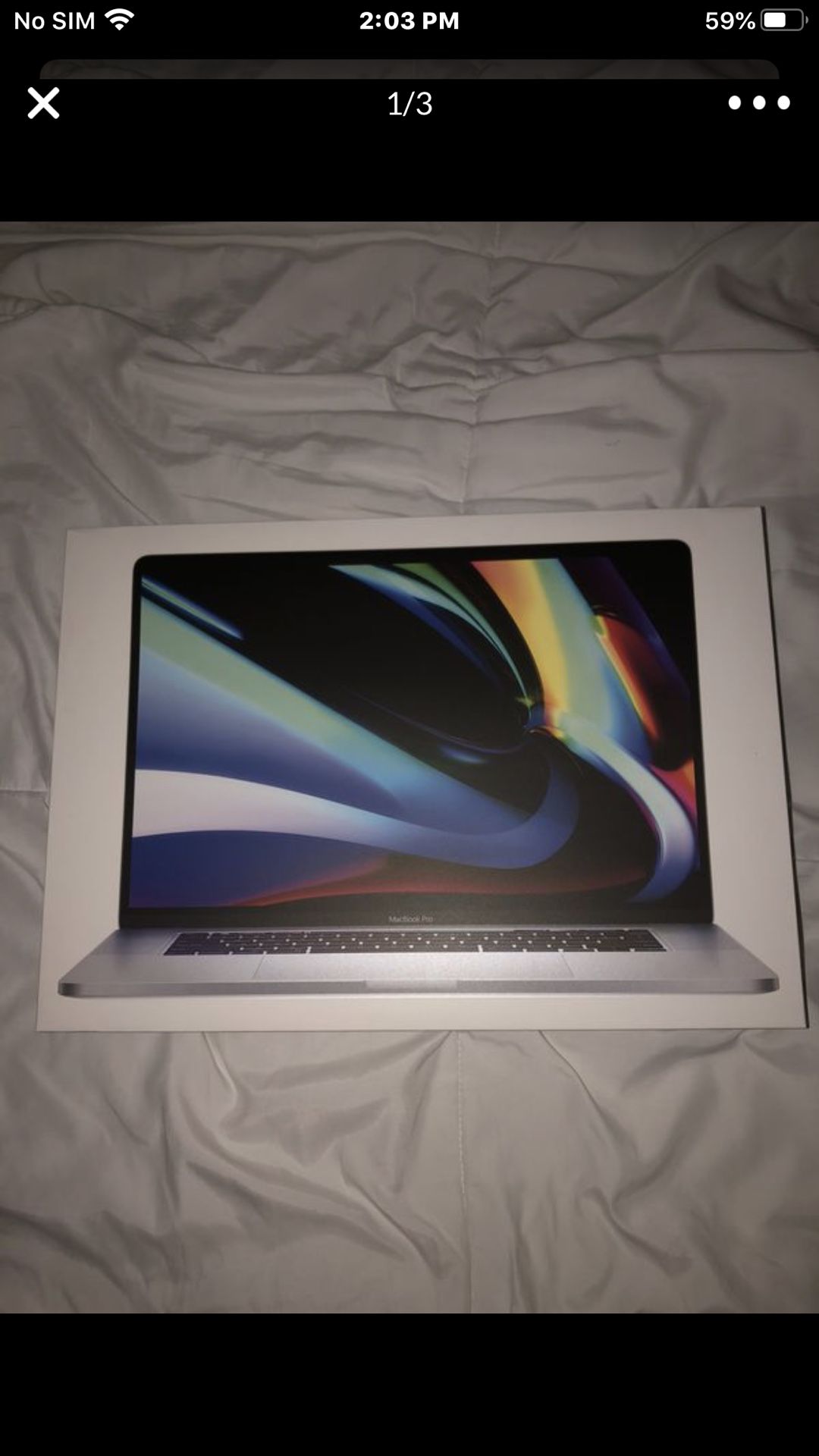 MacBook Pro 16 Inch