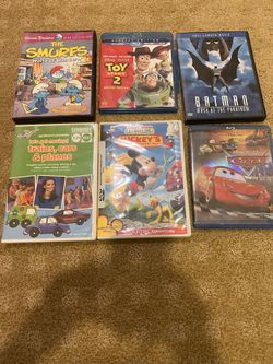 Various Movies On DVDs