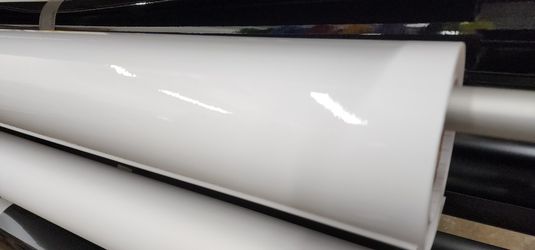 High Gloss White Car Wrap 90FT x 5FT