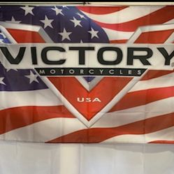 Victory Motorcycles Wall Flag (3’x5’)