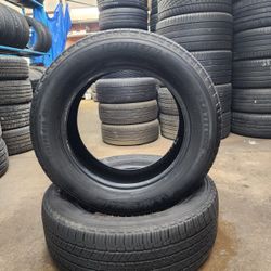 🔥 (2) 245 60 18 Michelin Latitude All Season Tires 