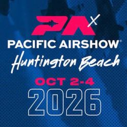 4 Pacific Airshow Tickets – Saturday Oct. 3 – Huntington Beach