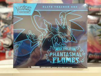 POKEMON TCG MEGA EVOLUTIONS PHANTASMAL FLAMES ELITE TRAINER BOX ETB NEW prismatic 151 ascended