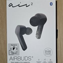 Airbuds True Wireless Earbuds - Built-in Microphone with Charging Case