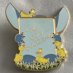 Fantasy Pin Stitch Reads a Story Pin