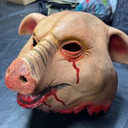 Pig face mask