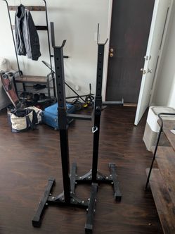 Adjustable Squat Rack Stands