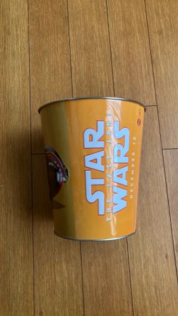 Star Wars The Last Jedi Popcorn Tin