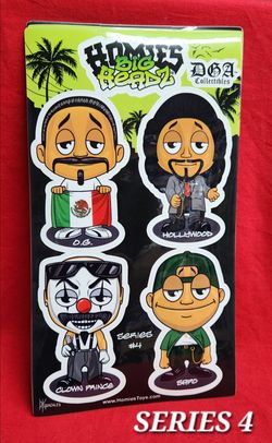 HOMIES STICKERS SERIES 4