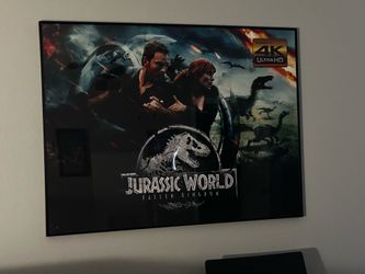 Framed Jurassic World Fallen Kingdom Poster