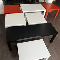 TABLES—Lot of End Tables And Coffee Tables 