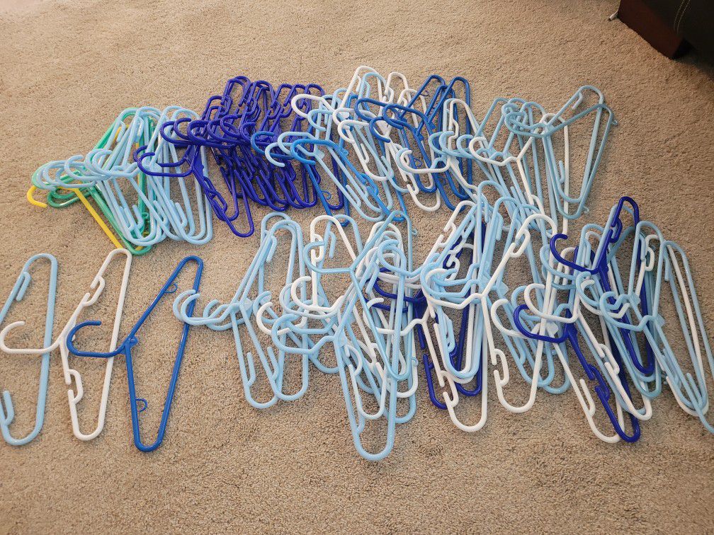 over 70 toddler baby hangers 