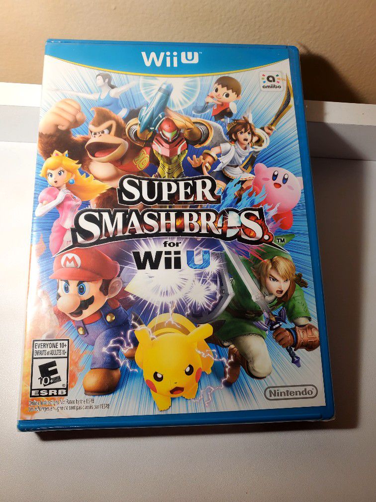 Brand New Super Smash Bros. for Nintendo Wii U Sealed