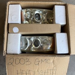 2003 GMC Aftermarket Headlights – $25