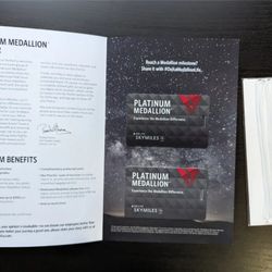 Delta Platinum Medallion Luggage Tag