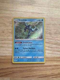 Pokémon TCG Greninga detective pikachu 9/18