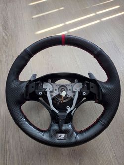 Lexus F Sport steering wheel