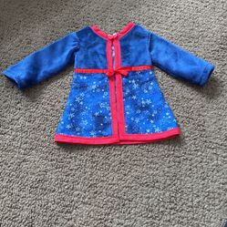 18”doll Long Coat Homemade 
