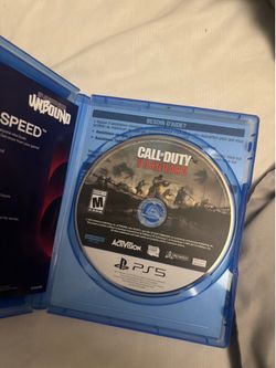 Call of Duty Vanguard inside NFS case