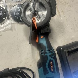 Mini Circular Saw W/Laser