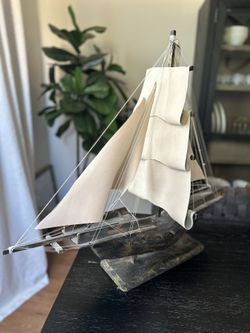 Boat/Ship Decor Real Wood Handcrafted