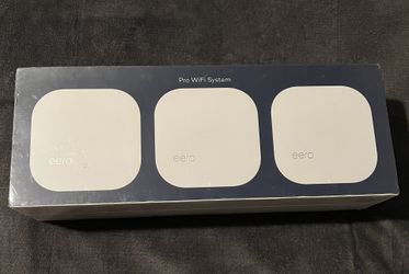 Brand New Eero Advanced Tri-Band Mesh Home Wireless System Routers and Wi-Fi Range Extenders