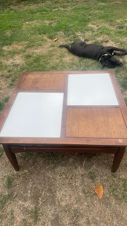 Mid-century modern table.