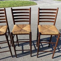 3 Stool Chairs 