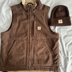Carhartt Vest Dark Brown M