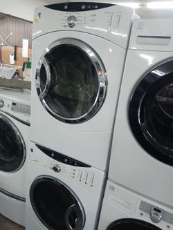 GE stackable front load washer and dryer set - Free delivery