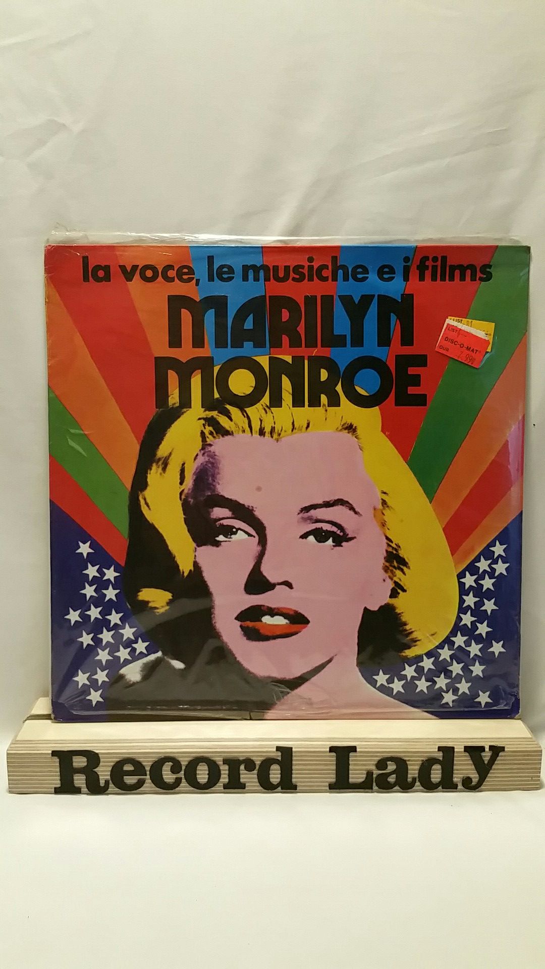 Marilyn Monroe French pressing vinyl record Sealed