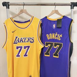 Luka Doncic Lakers Basketball Jersey  All Size