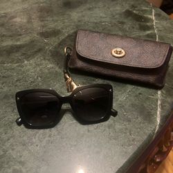 NEW PRRDA SUNGLASSES SPR 23Z 54018 1AB-5W1 145 ЗР Made inltaly L CE YA POLARIZED THESE, LIST $453.   The COACH CASE LIST $103.