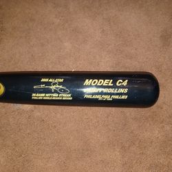 Jimmy Rollins Baseball Bat