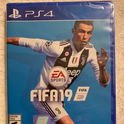 New Store Bought Sealed With Plastic PS4 FIFA19 Playstation FIFA19