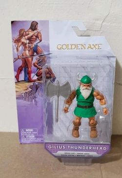 Golden Axe: Gilius Thunderhead 4" Action Figure (Jakks Pacific) Collection  Toy