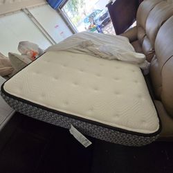 Twin Bed With Drawers And Clean Quality  Sealey Mattress & Cover