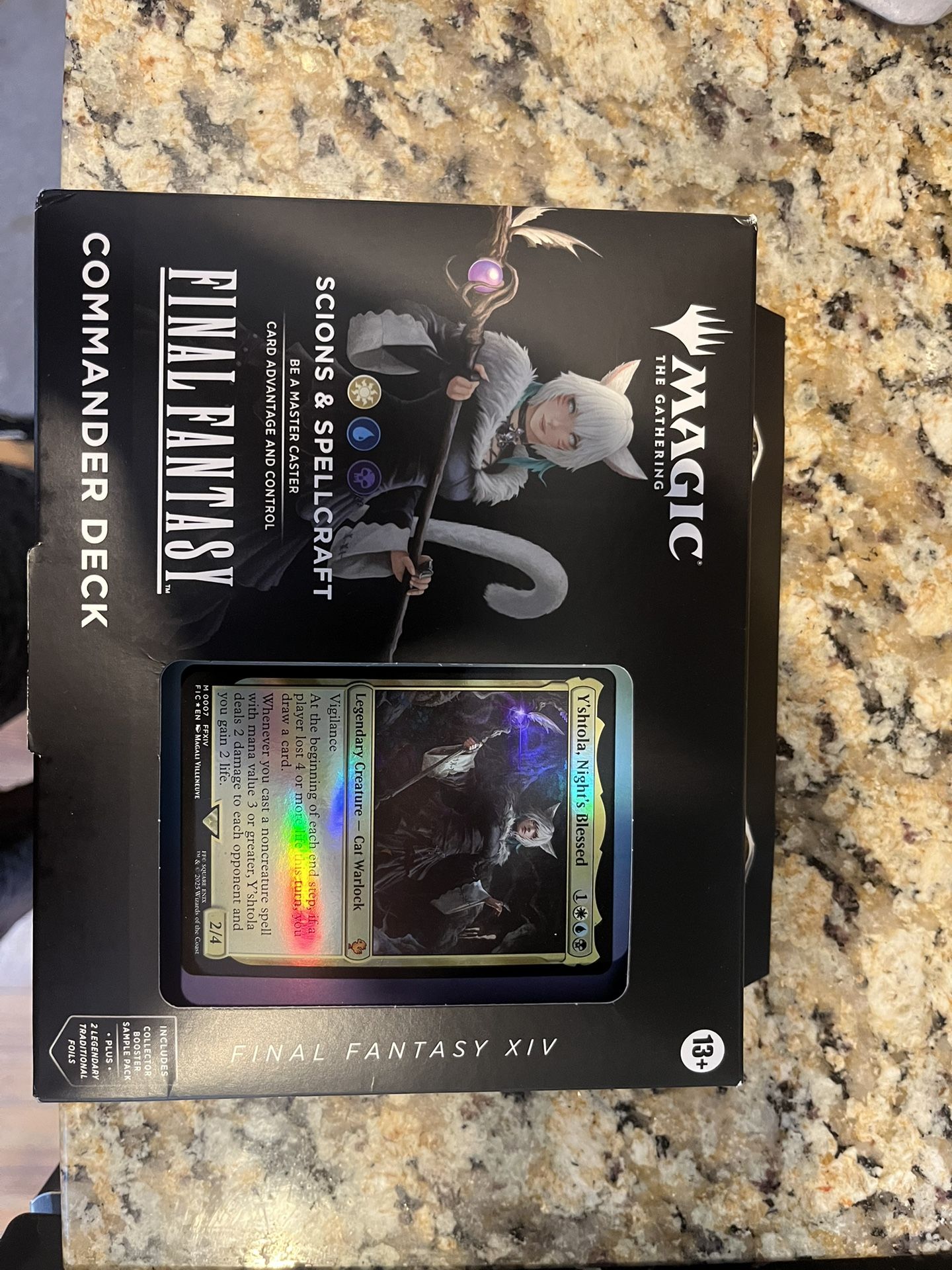 Magic The Gathering Final Fantasy Commander Deck Scions & Spellcraft Brand New Sealed!