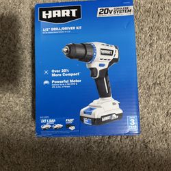 Hart 1/2 Drill Driver Kit 