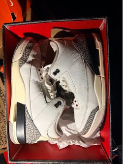 Jordan 3 white cement