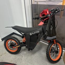 Tuttio 40mph 2,000Watts Electric Dirt Bike! Finance For $150 Down Payment!!